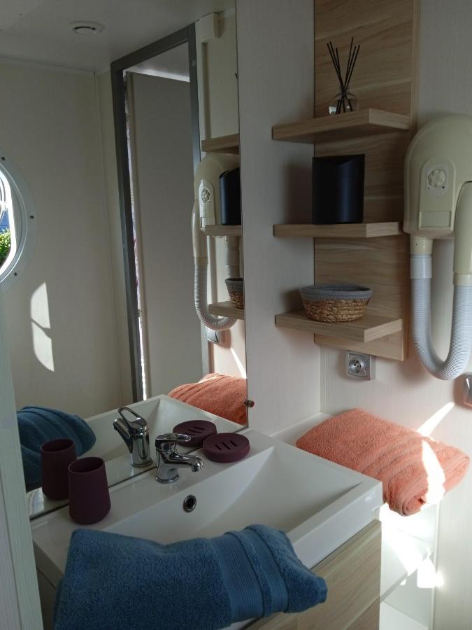 Mobil Home-Les Lins Bleus Biville-sur-Mer Екстериор снимка